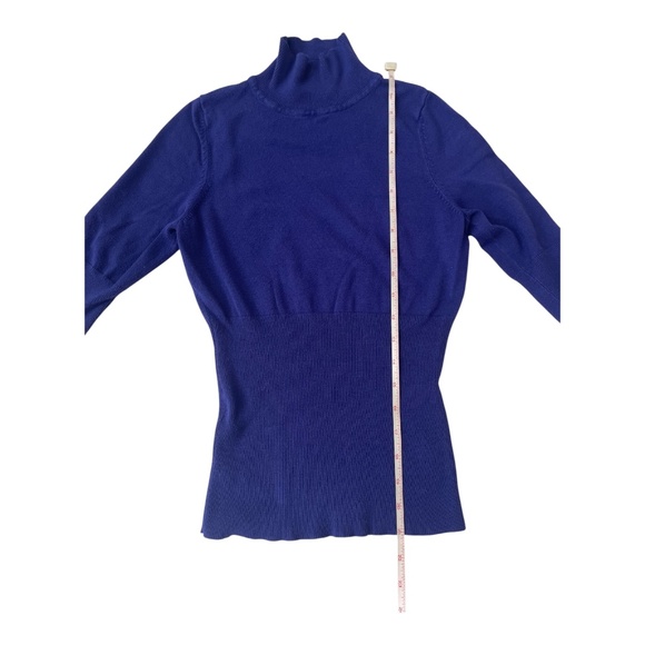 Express Knit Turtleneck Short-Sleeve with Buttons size XS Women's - Picture 5 of 13